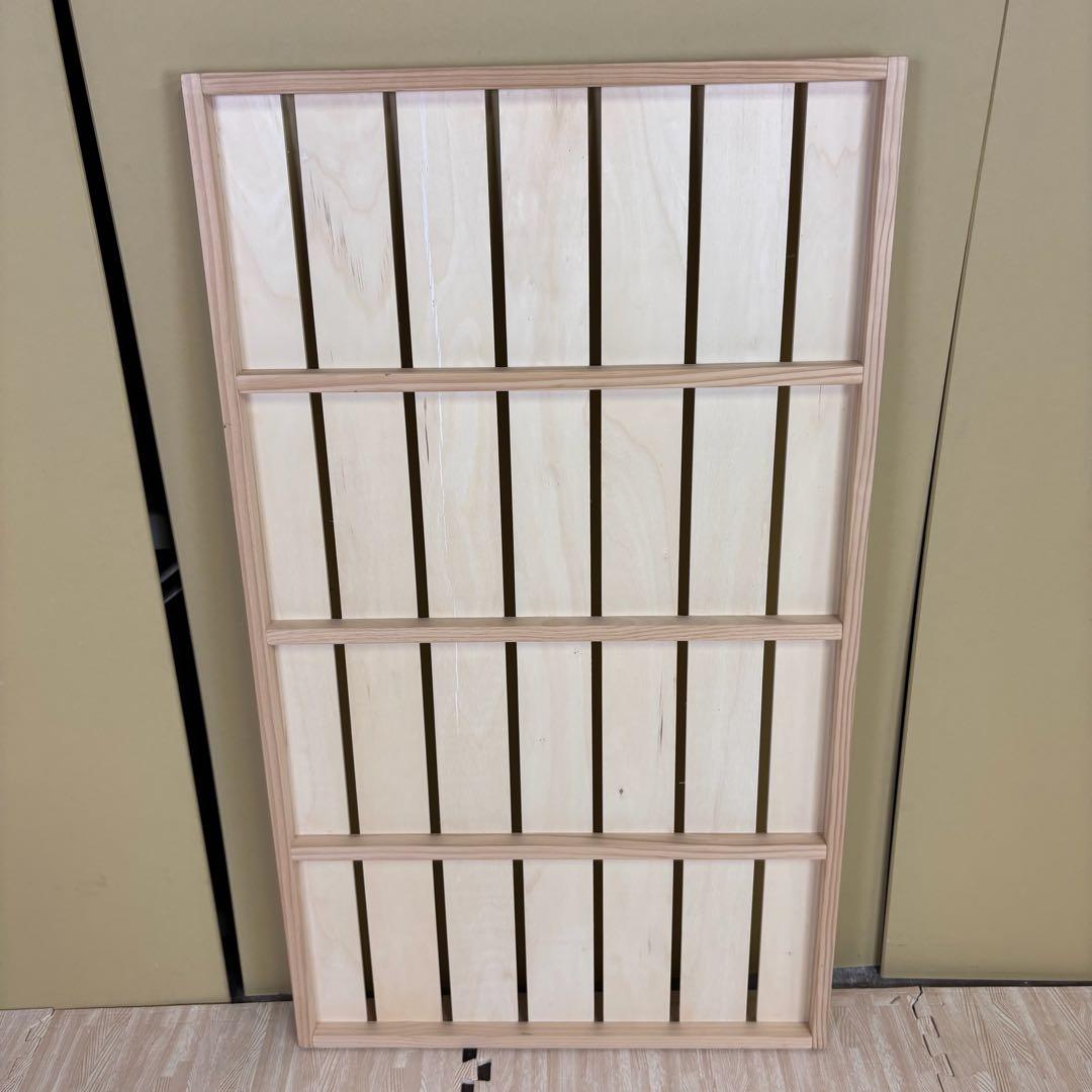 除菌清掃済　☆美品☆　大和屋　キホン　ベビーベッド　ナチュラル　すのこ床板