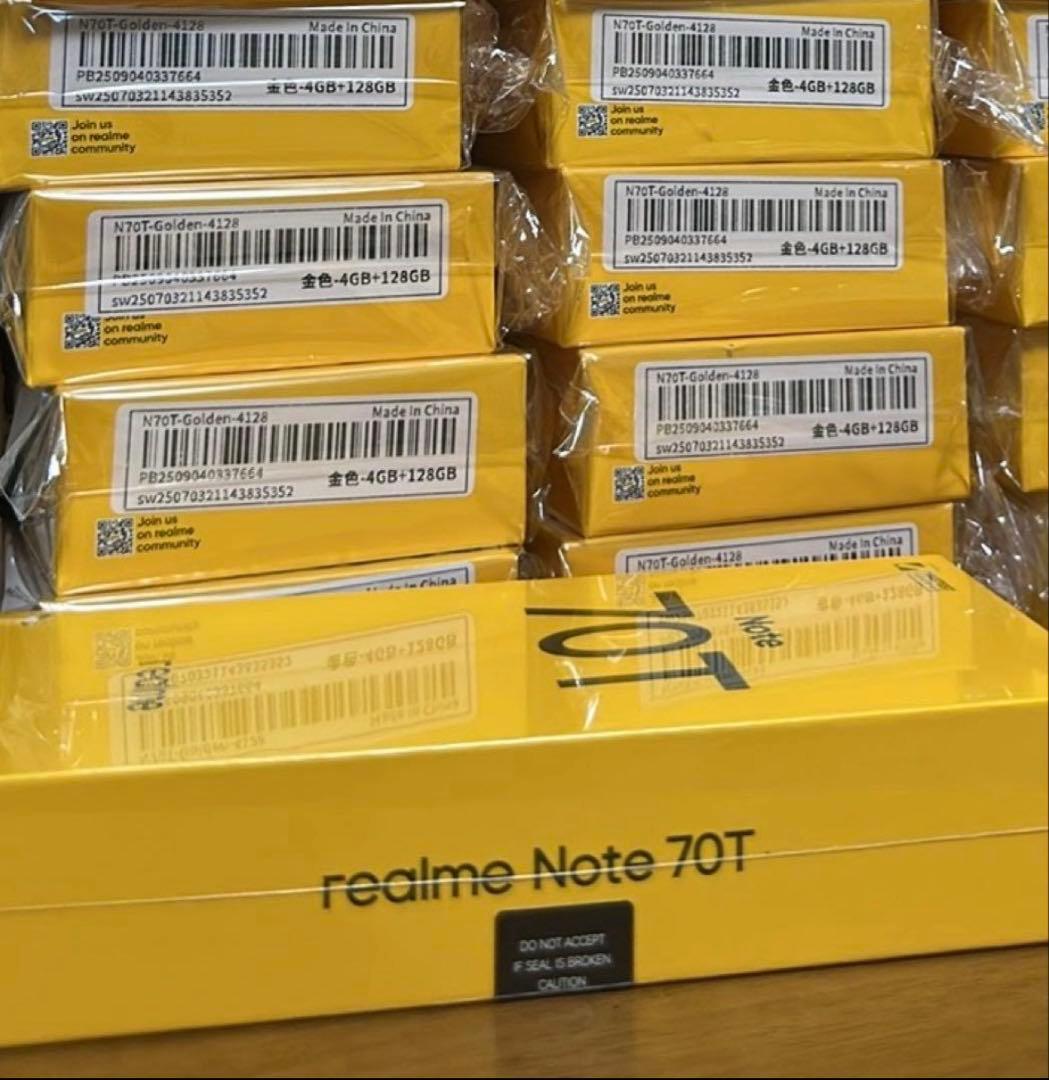 realme Note 70T 4GB/128GB 6台