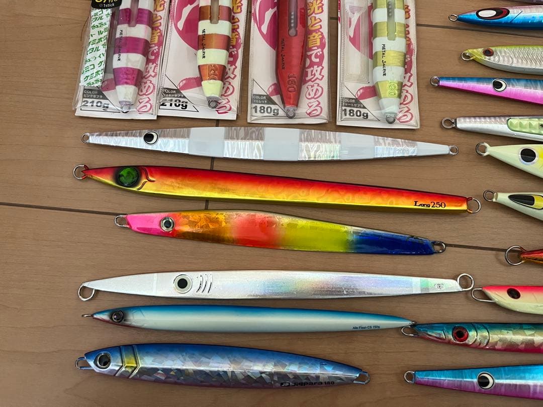 メタルジグ 150g〜250g 多色　セット