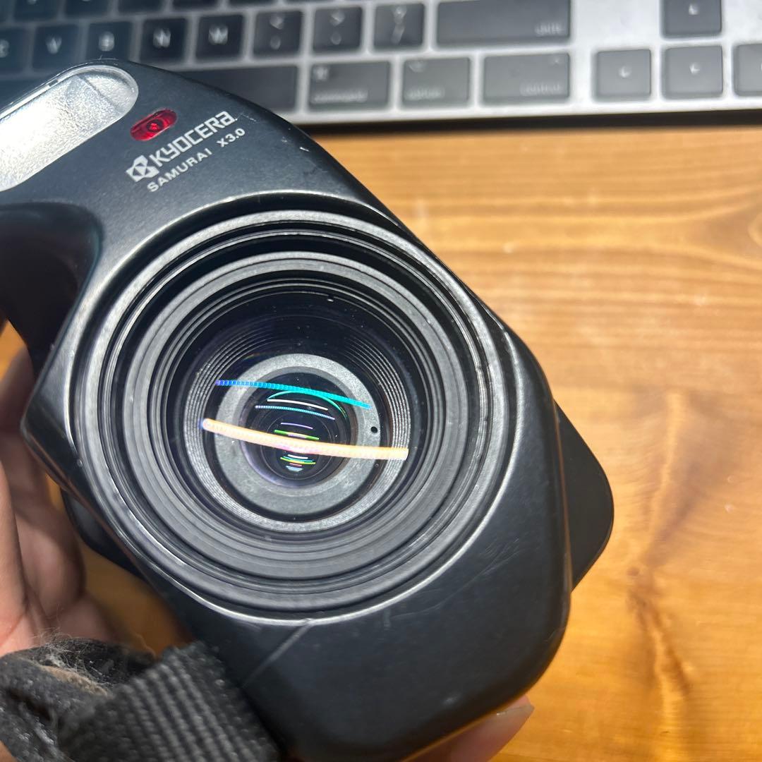 KYOCERA SAMURAI X3 コンパクトフィルムカメラ 動作品