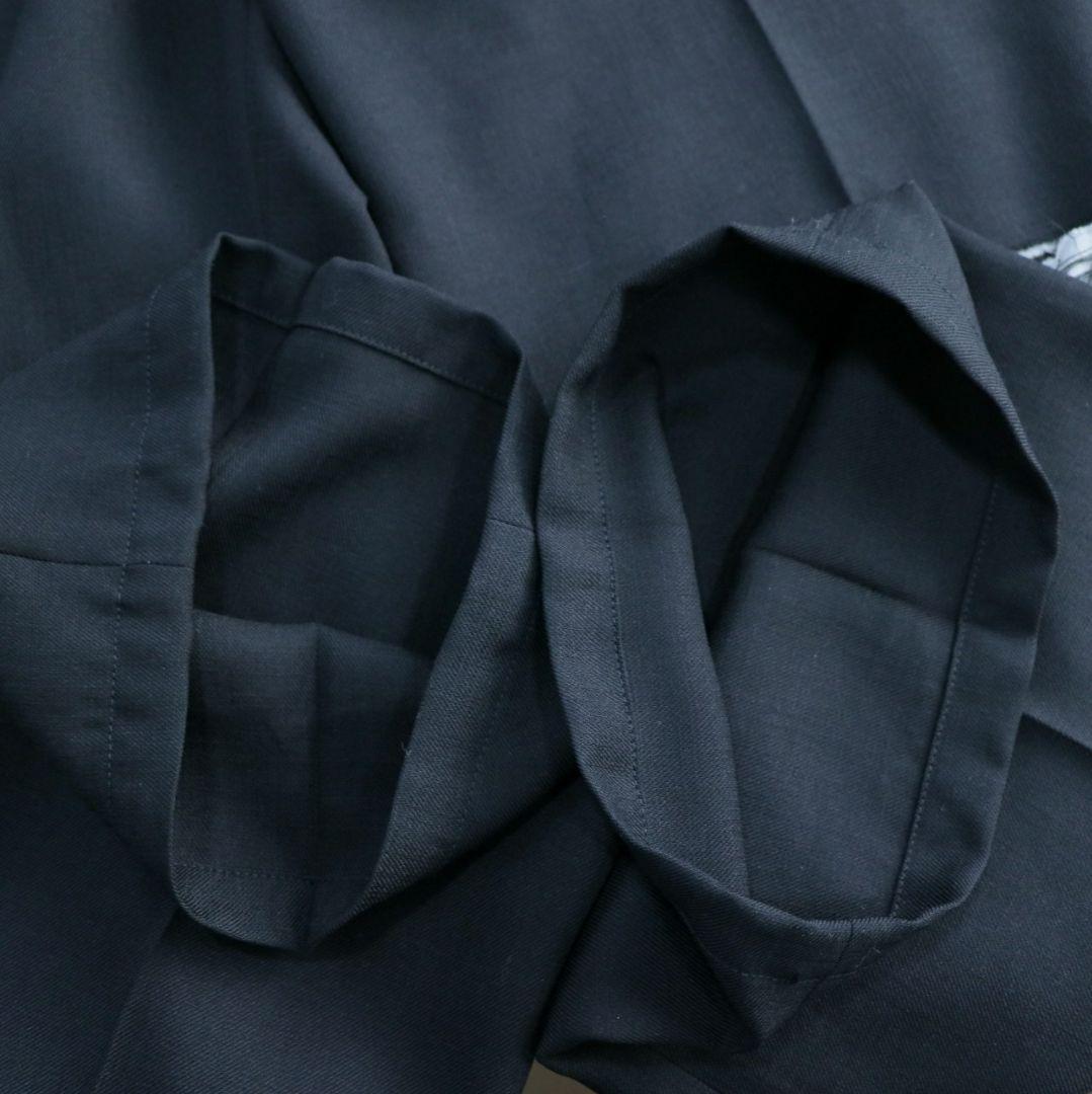 パンツ ANCELLM 25SS DAMAGE WOOL 2TUCK SLACKS