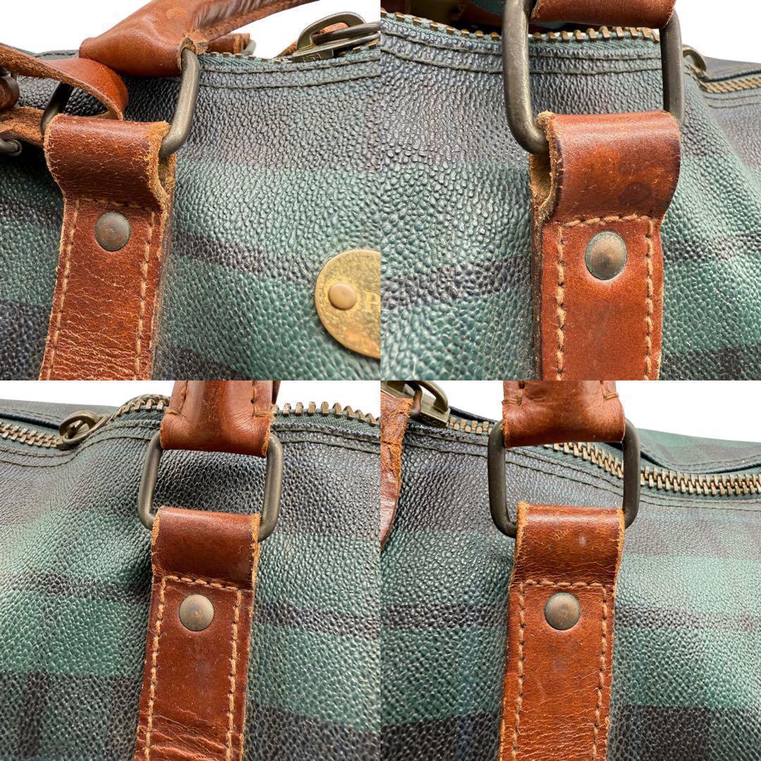 ポロ ラルフローレン ボストンバッグ PVC レザー 2way クロスボディ