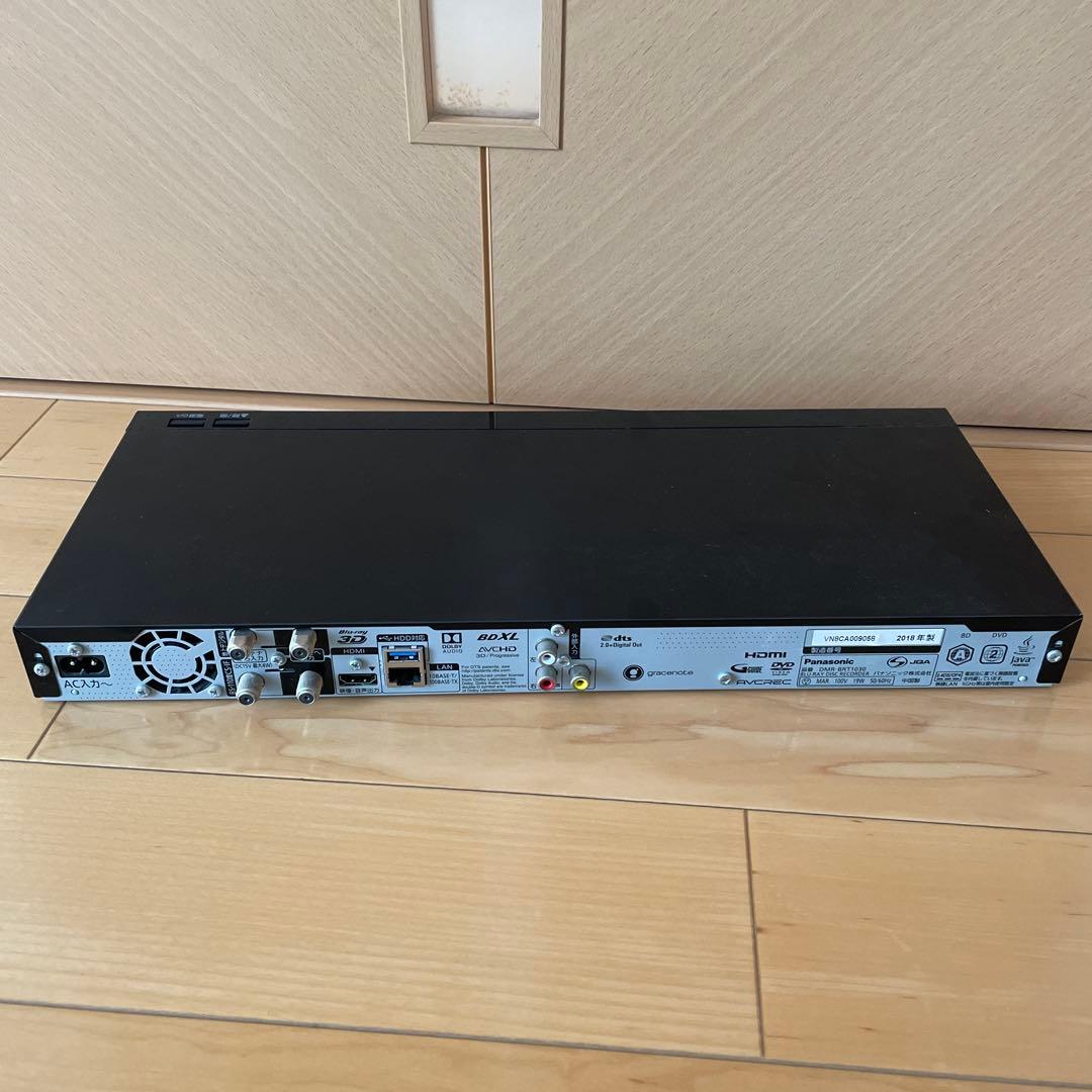 Panasonic DMR-BRT1030 ブルーレイプレーヤー　2018年製