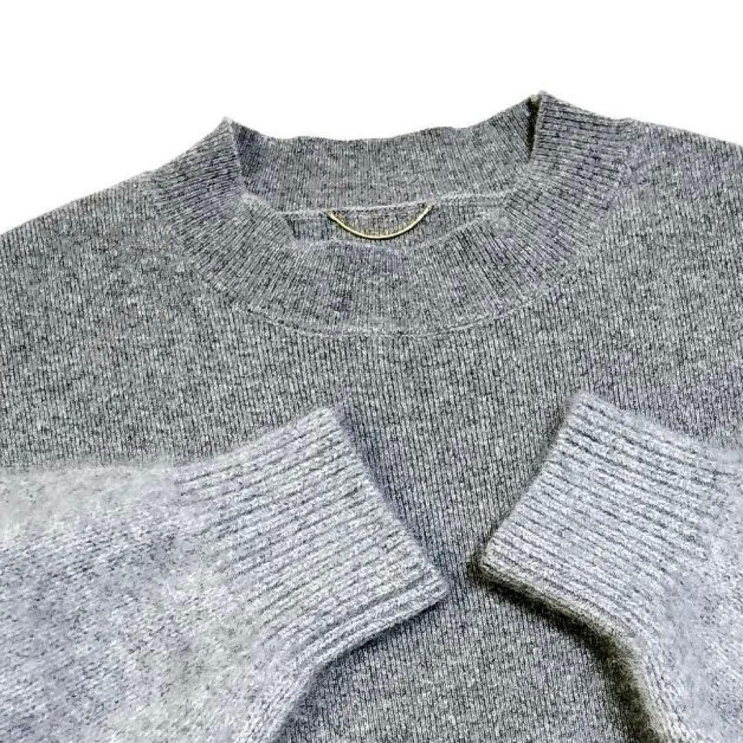 【美品✨】アパルトモン ウール カシミヤ ニット ワンピース ロング丈 ラクーン