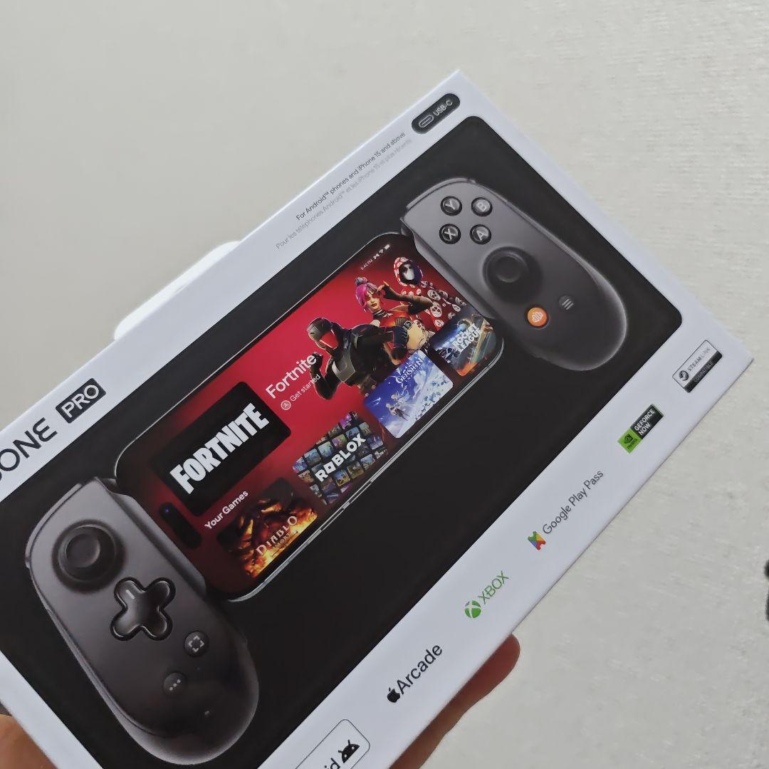 Backbone Pro 新製品　スマホ/PC対応コントローラー　ケース付