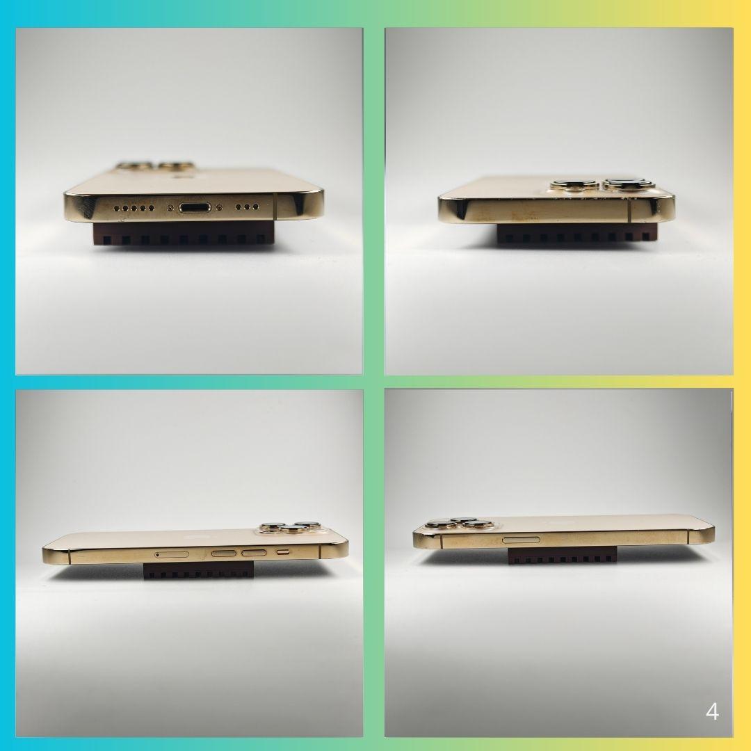 【実用品】iPhone13PRO 128GB ゴールド バッテリー100％