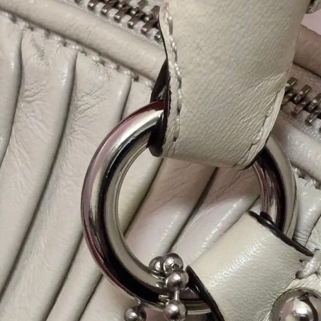 coach☆ギャザーレザー2wayショルダーバッグ 未使用