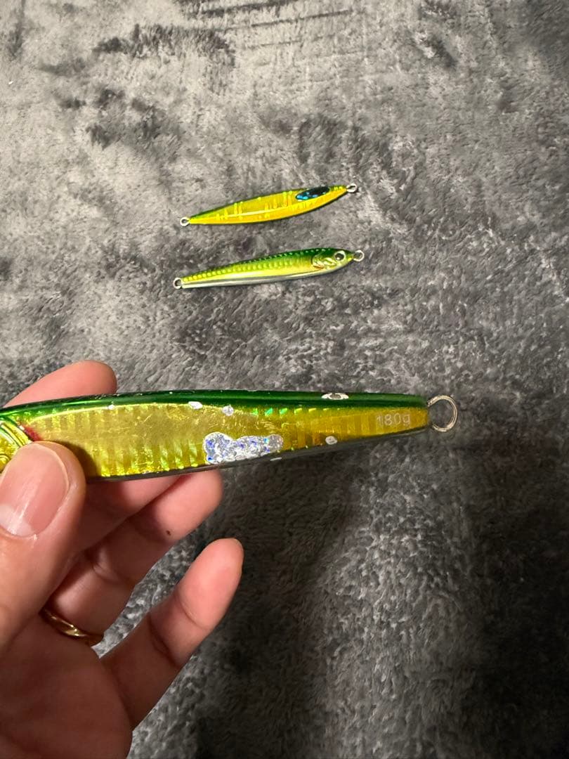 FK TG 150g、TGベイト150g、TGベイト180g3本セット