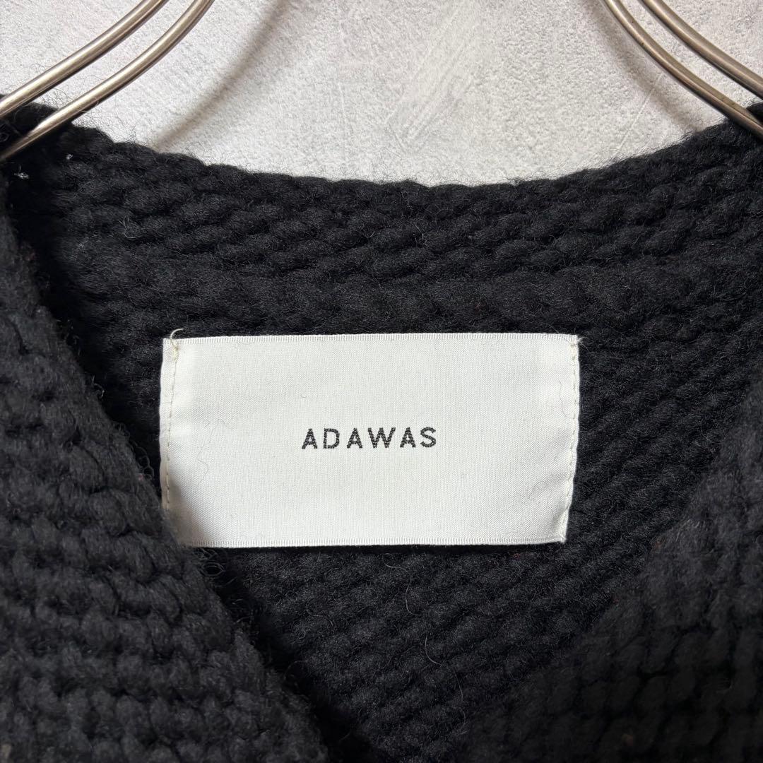 ADAWAS アダワス カウチン ダブル ジップ ベスト ウール 100%