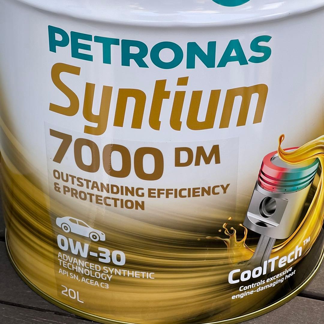 【未開封】PETRONAS Syntium 7000 DM 0W-30 20L