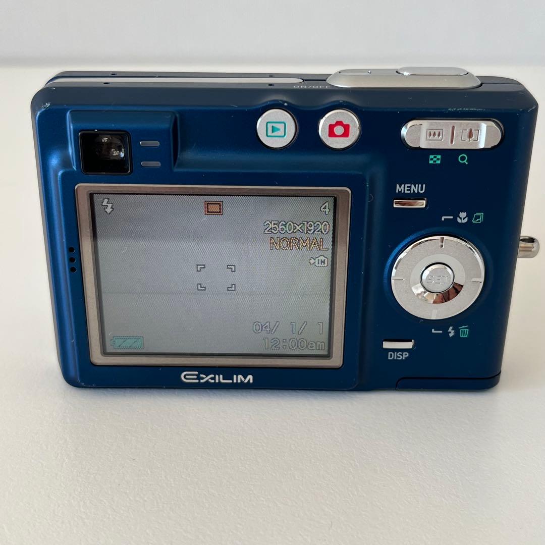 CASIO EXILIM EX-Z50 デジタルカメラ ブルー