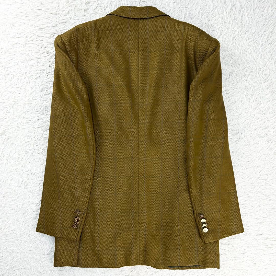 新品未使用 硝子金ボタン ブリオーニ テーラードジャケット ブレザー 52