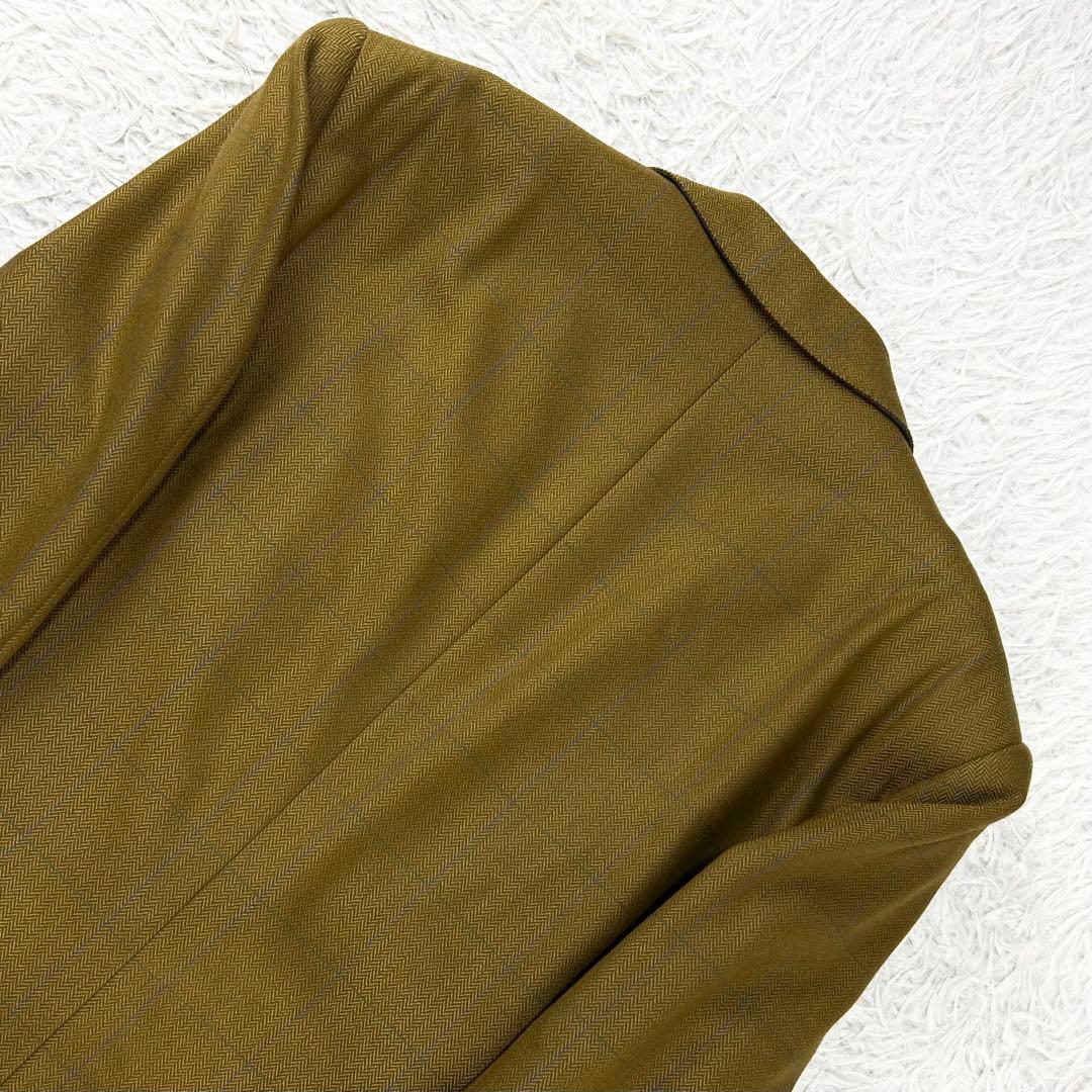 新品未使用 硝子金ボタン ブリオーニ テーラードジャケット ブレザー 52