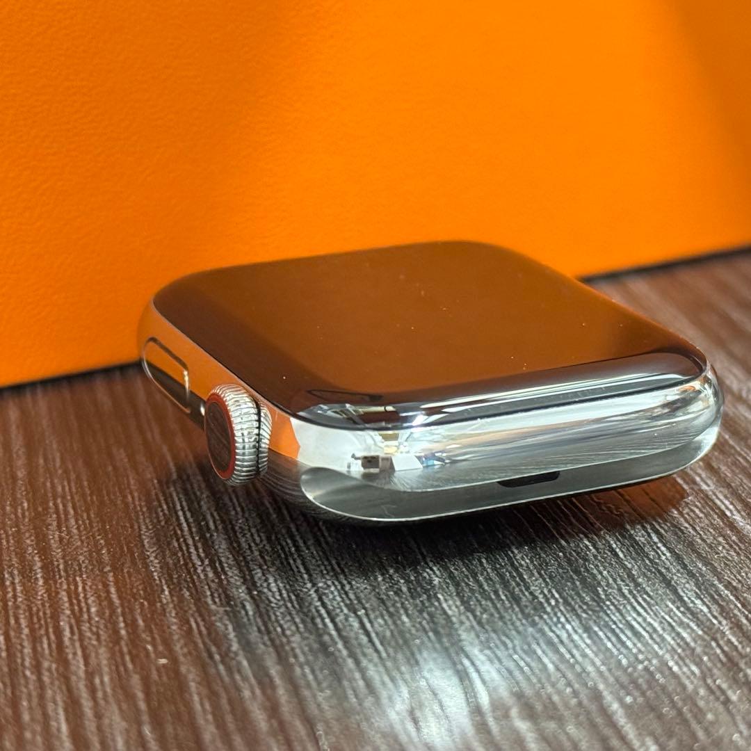 2909 極美品　Apple Watch エルメス　シリーズ4 シルバー