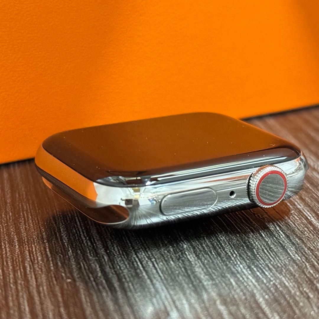 2909 極美品　Apple Watch エルメス　シリーズ4 シルバー