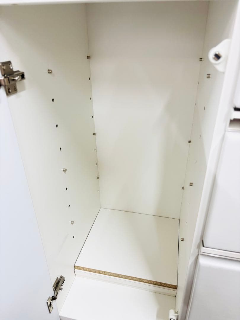 ニトリ キッチンボード アルミナ2 120KB WH