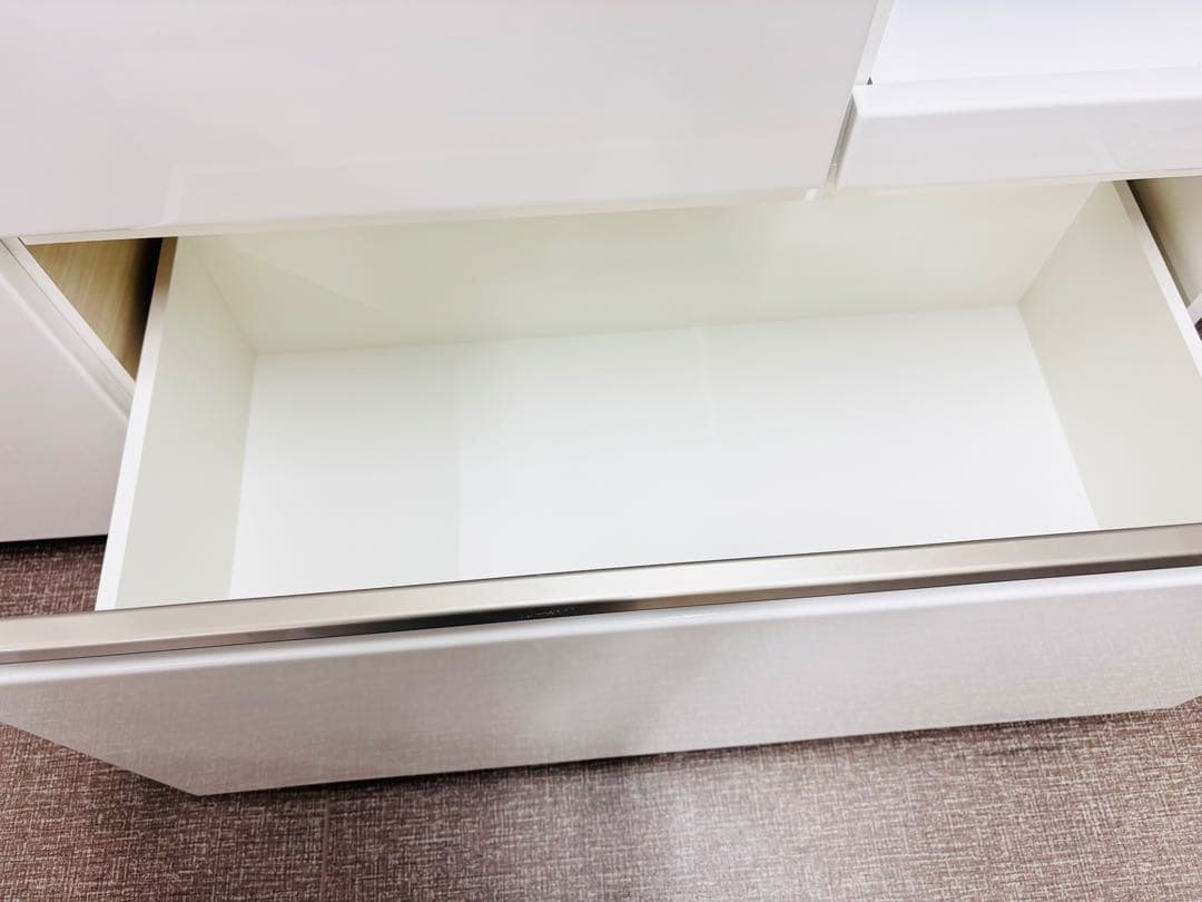 ニトリ キッチンボード アルミナ2 120KB WH