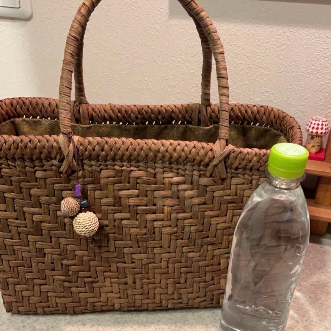 国産　山葡萄　籠バック③