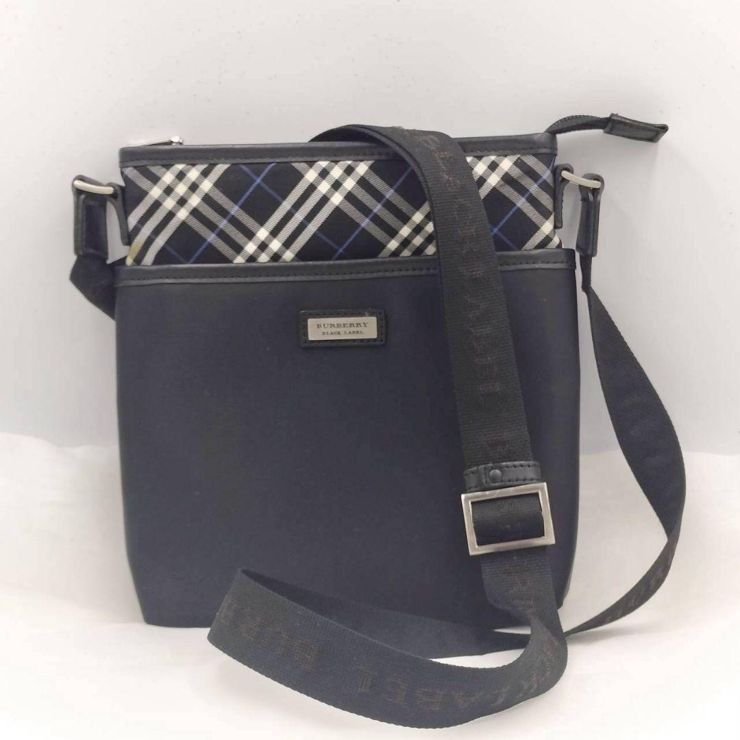 1259 【極美品】バーバリー ショルダー ノバチェック 斜め掛け