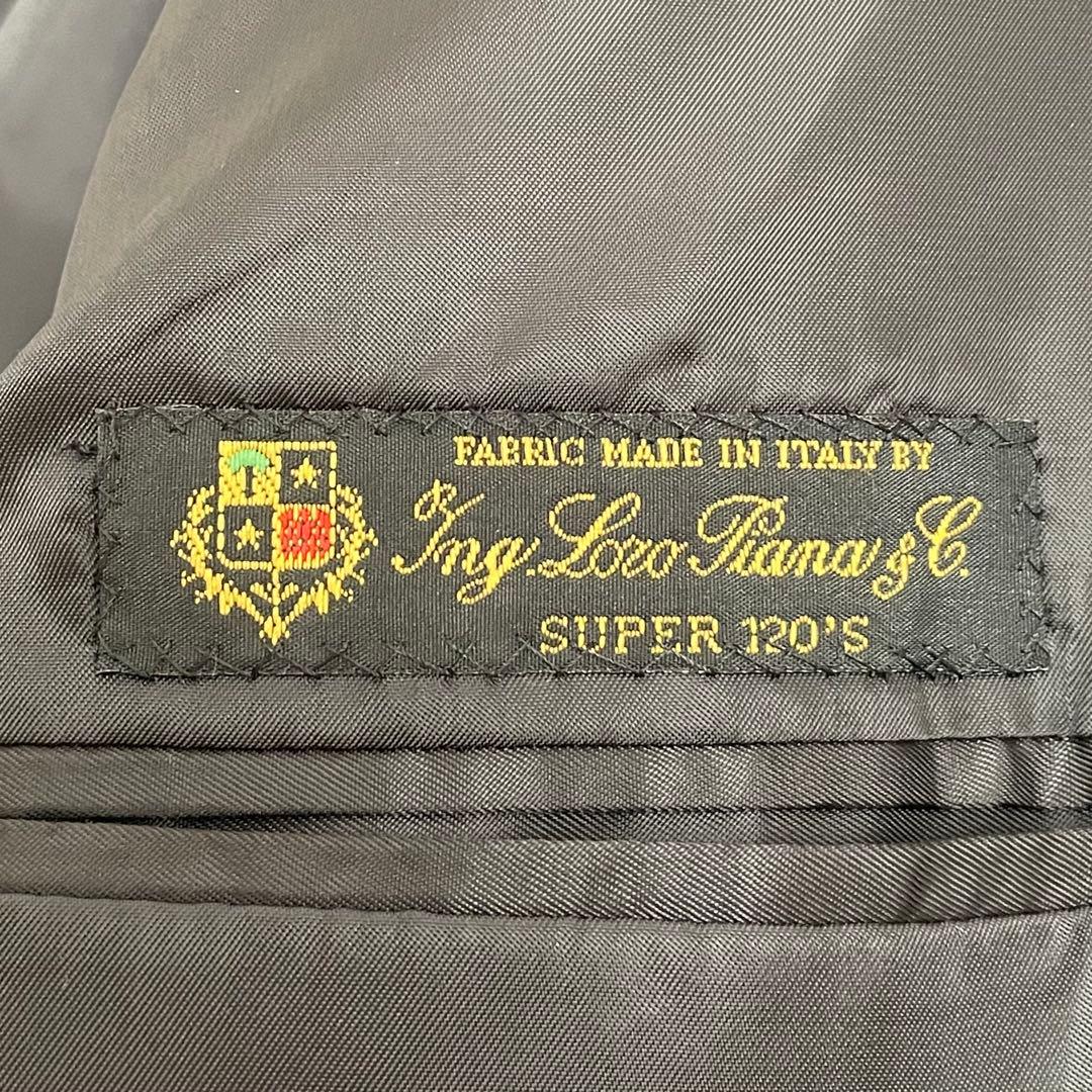 美品 BARNEYS NEW YORK ビジネススーツ ロロピアーナ カシミヤ混