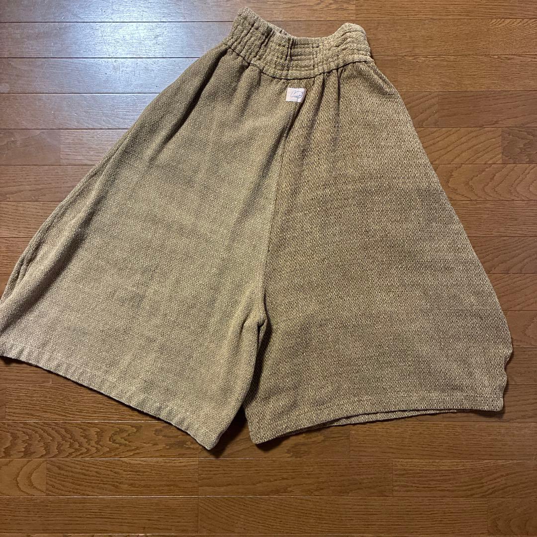 美品 【うさと】 さとううさぶろう usaato 変形 パンツ 草木染め 手織り