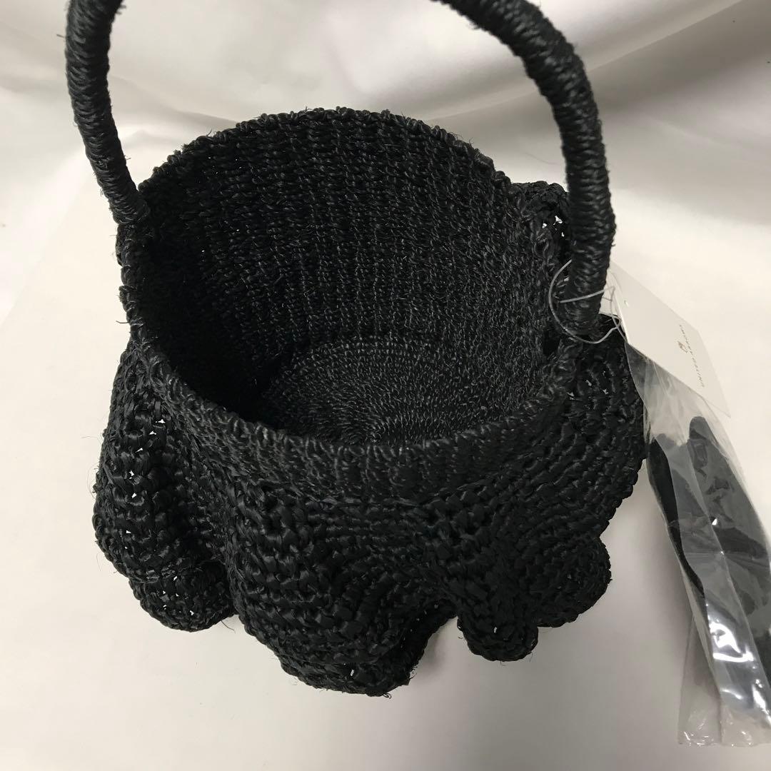 ユナイテッドアローズ　カゴバッグ　黒　タグ付き新品