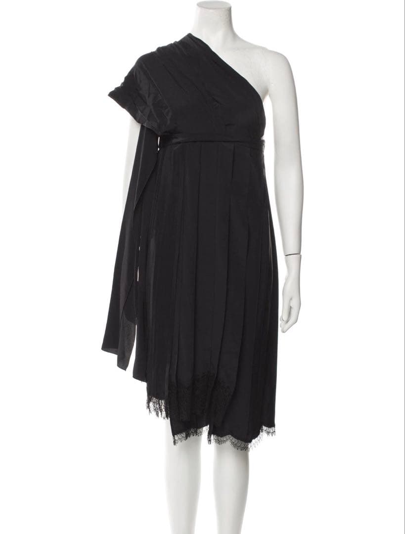 未使用タグ付き N°21 ヌメロヴェントゥーノ シルク混 カクテルドレス 36