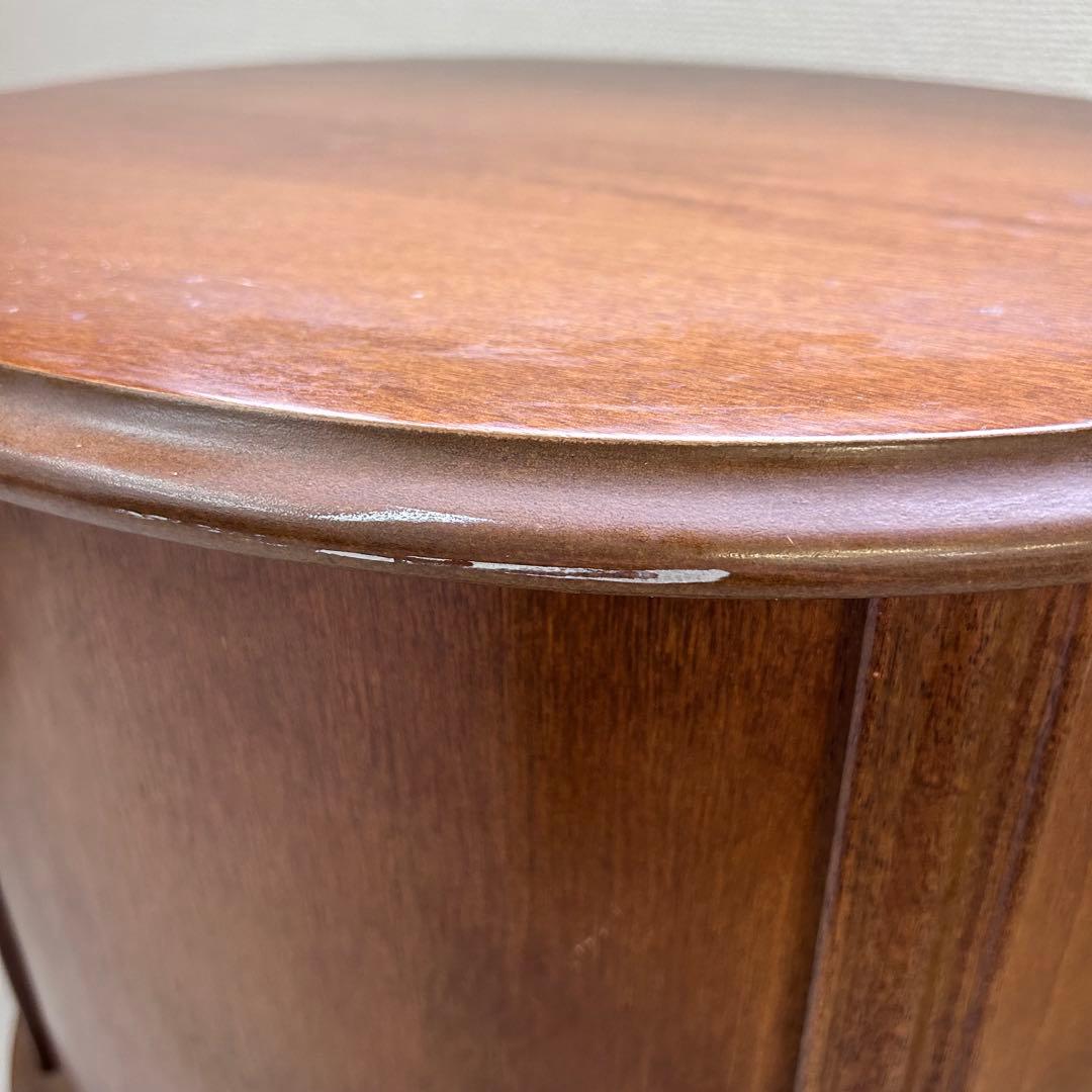 家具 サイドキャビネット イタリア ロココ調 電話台 キャビネット 猫脚 飾り棚