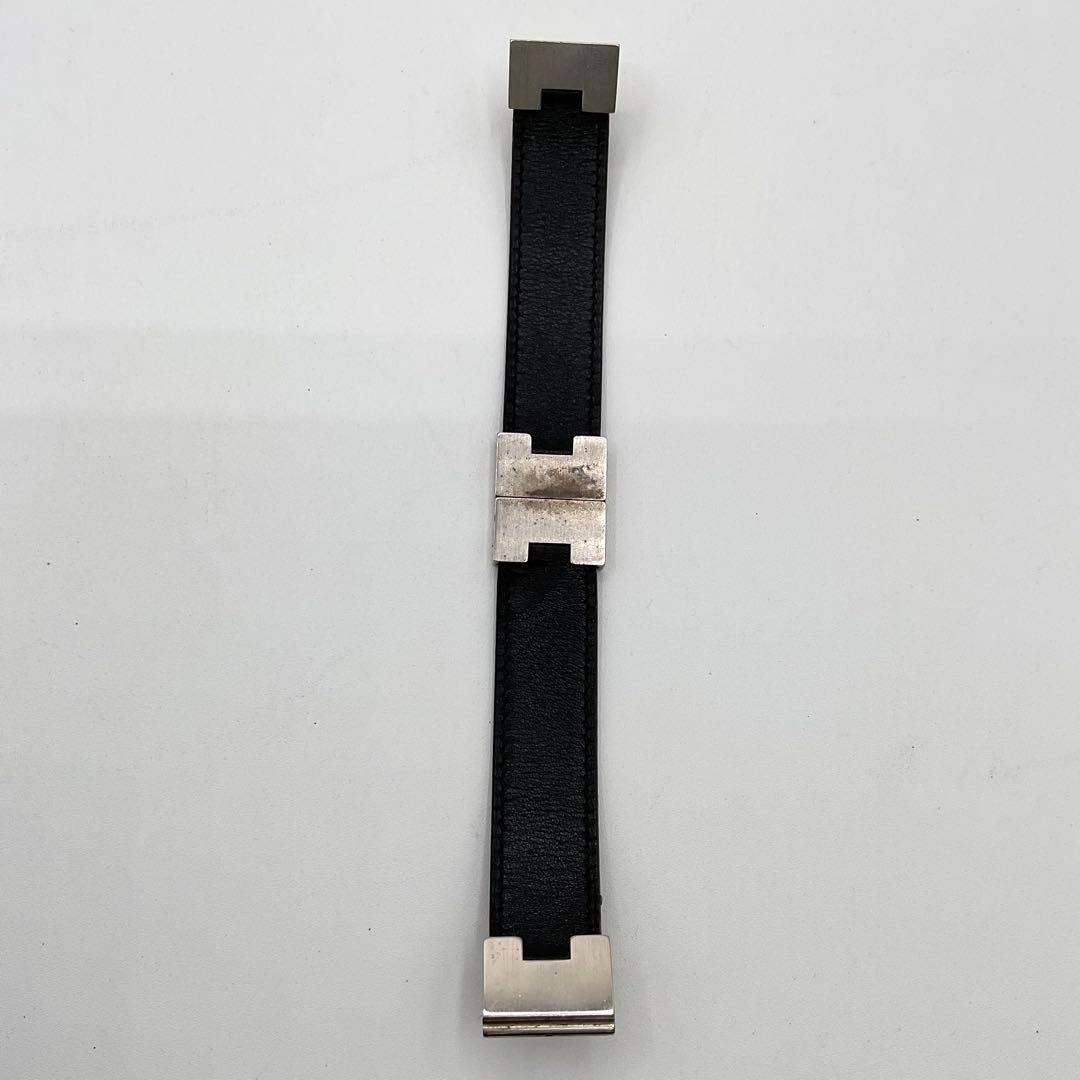 エルメス HERMES ルーリー ブレスレット バングル レッド 袋付