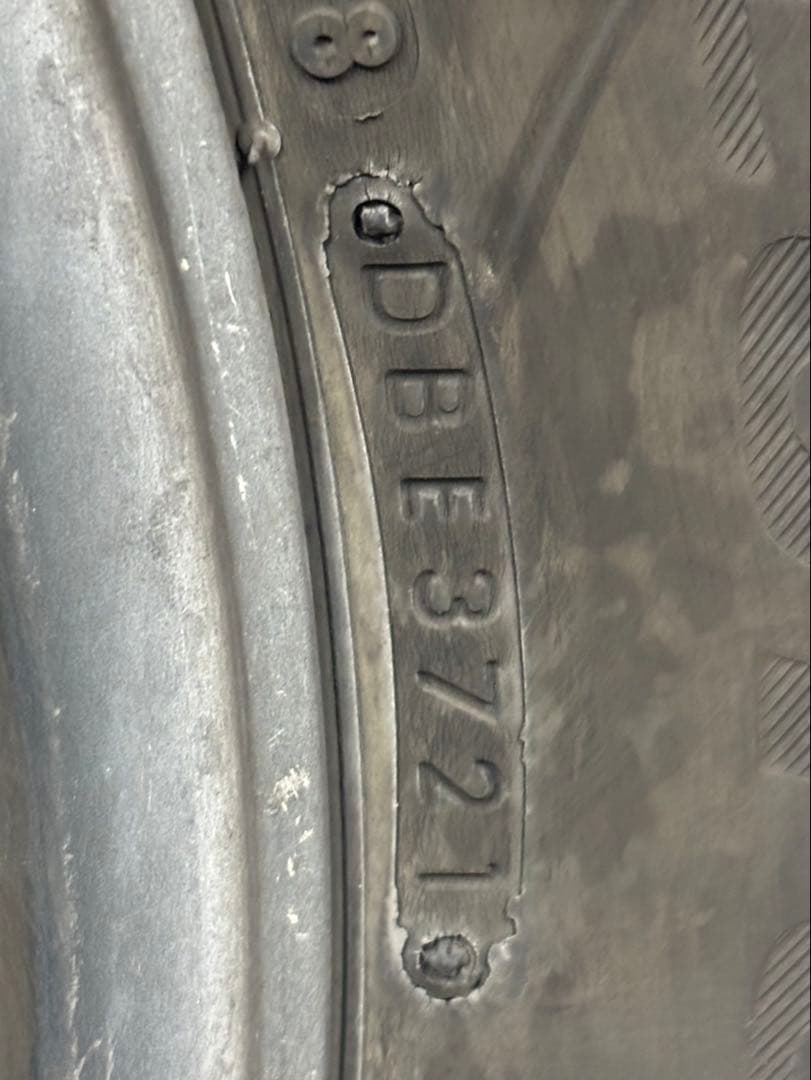 トヨタ プラド150純正19インチホイール スタッドレス4本 265/55R19