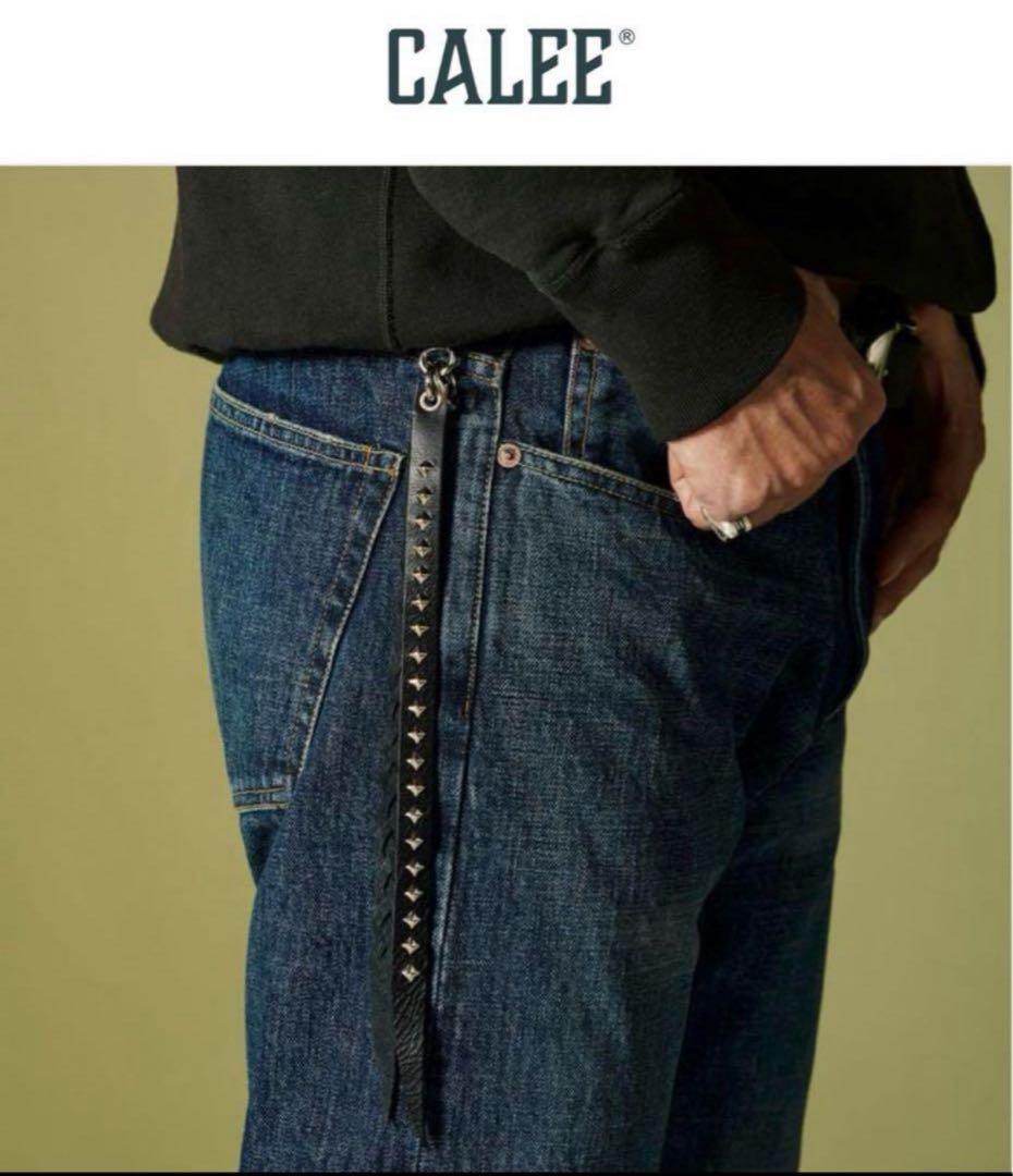 CALEE スタッズレザー　キーチェーン　山田蓮