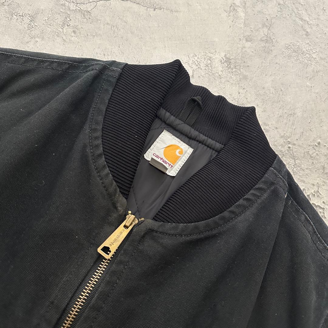 【Carhartt】カーハート（XL）ダックベスト＊フェード＊BLK＊