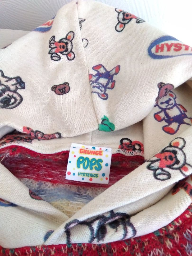 希少　HYSTERIC GLAMOUR　モヘヤ　ニット　パーカー