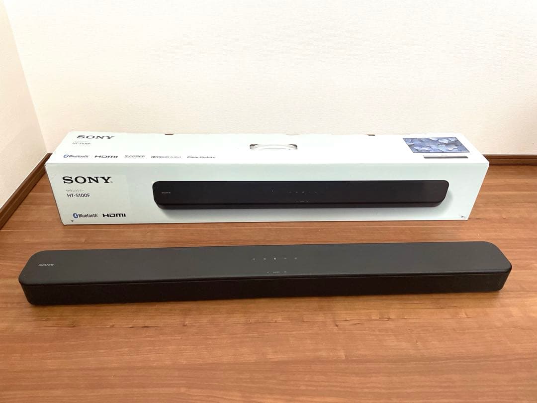 美品✨SONY HT-S100F サウンドバー