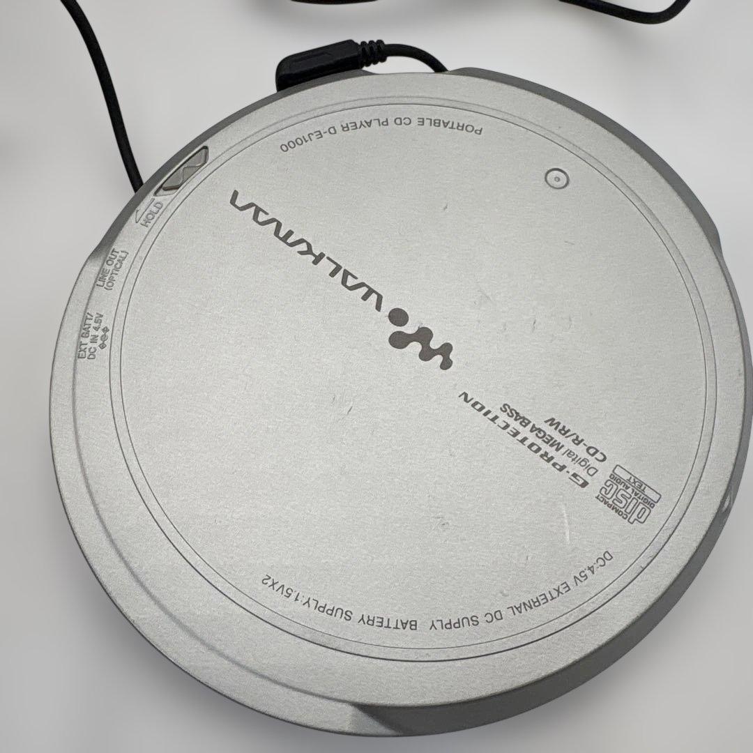 希少　レア　SONY CD WALKMAN D-EJ1000　動作確認済み