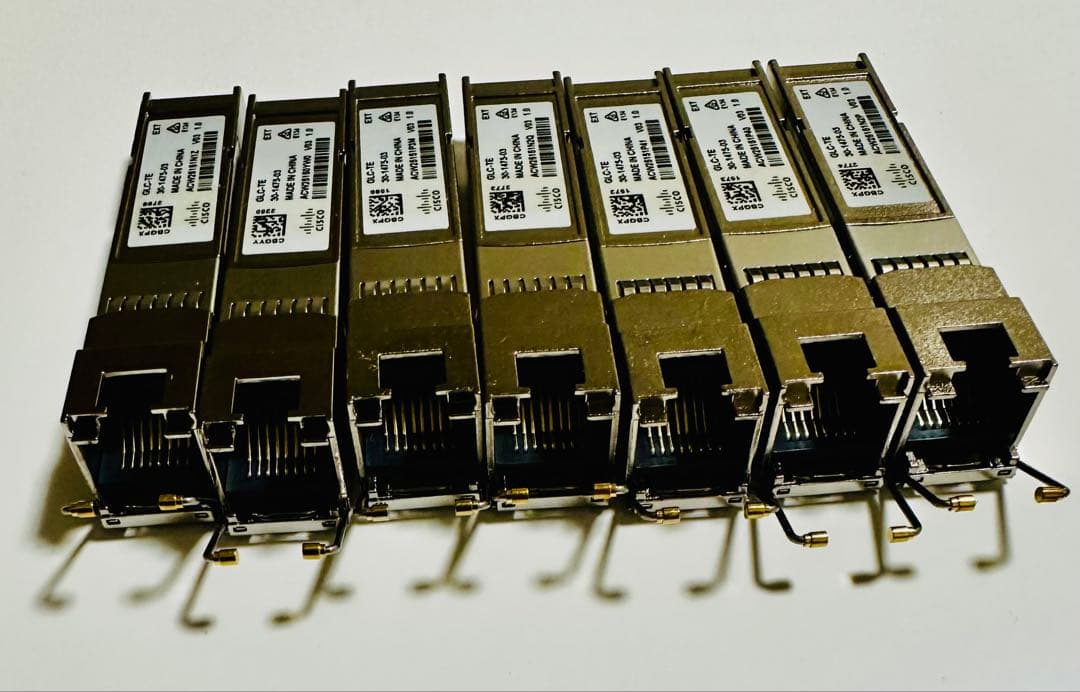 100BASE SFP 30-1475-03 RJ45 7個セット