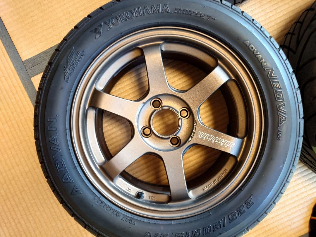 TE37ブロンズ、NEOVA、ハブジャケ、ボルト）