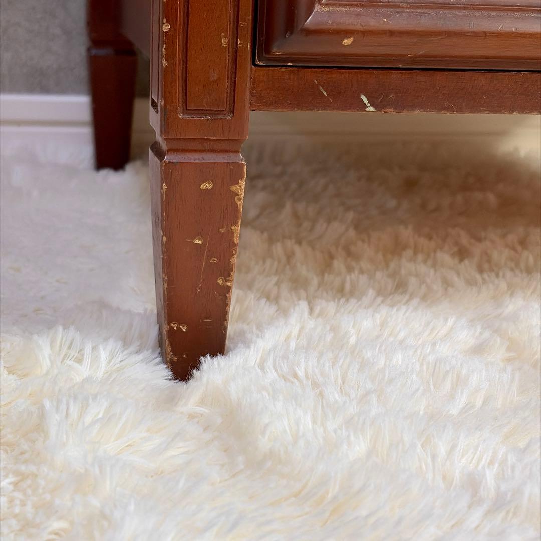 アンティーク調 5段チェスト 天然木 収納棚 コンソール クラシック レトロ