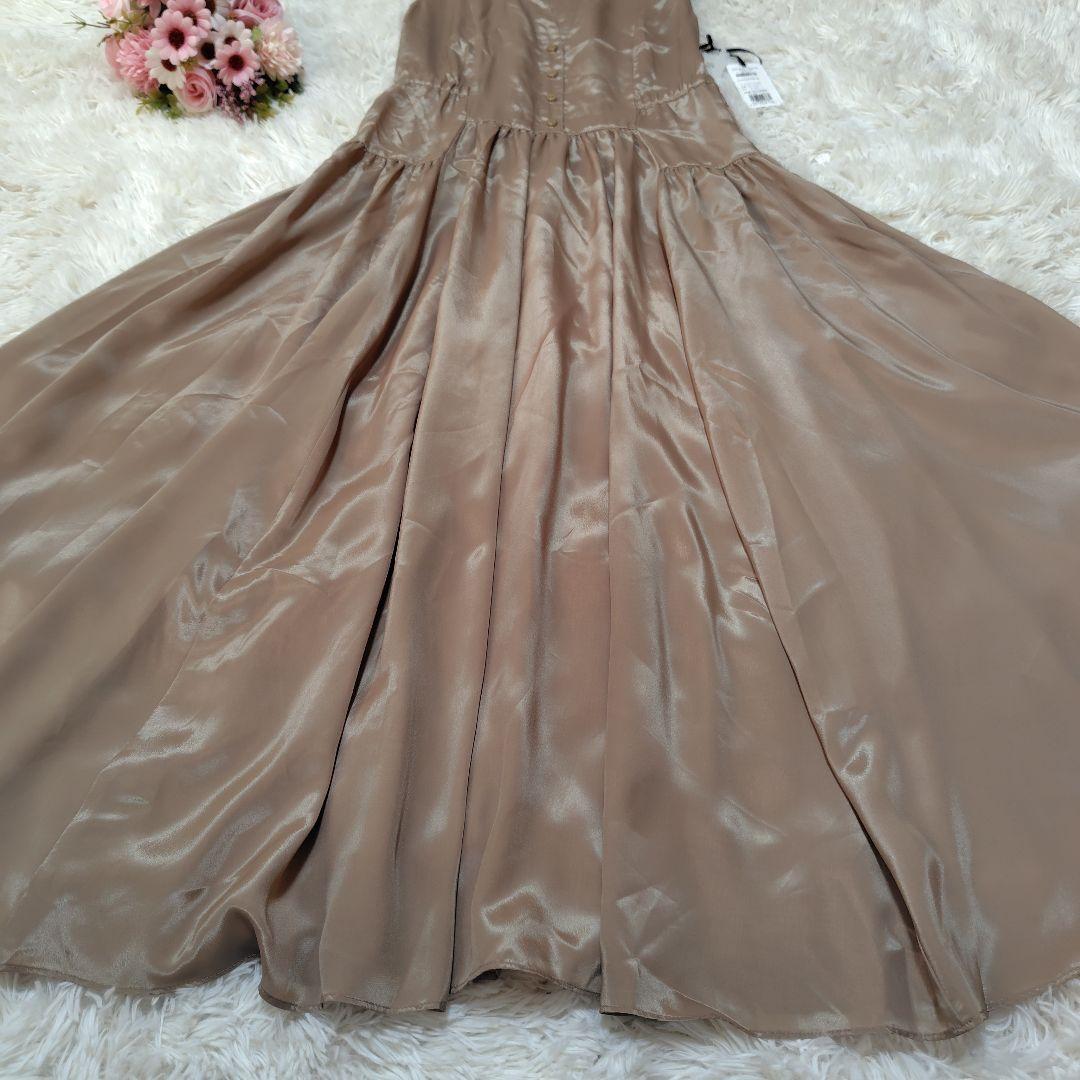 【タグ付き♡2023品】グレースコンチネンタル　サイドギャザーロングワンピース