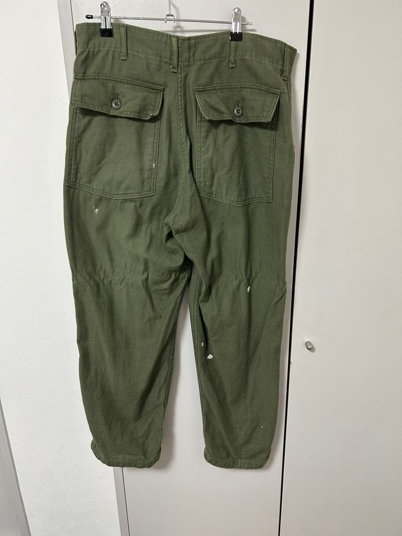 70s ベイカーパンツ OG107 UTILITY PANTS 34×29