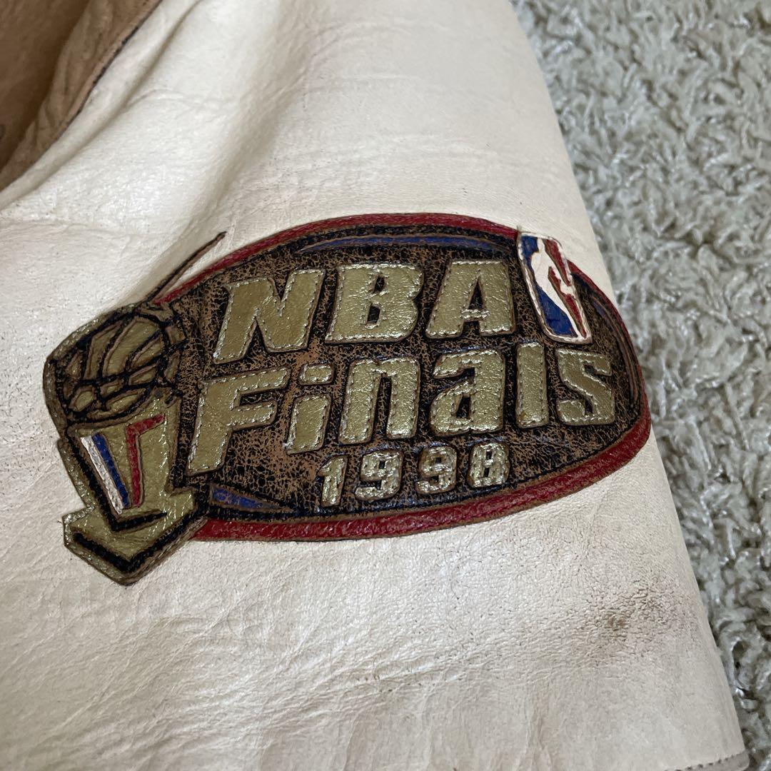 Jeff Hamilton BULLS レザー スタジャン ジャケット 90s