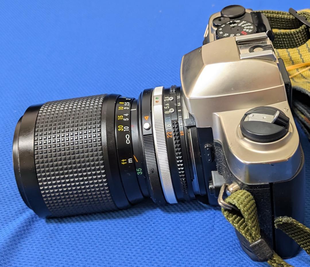 値下！極上美品 往年の名機 nikon FM10 & 軽めの望遠 35-105