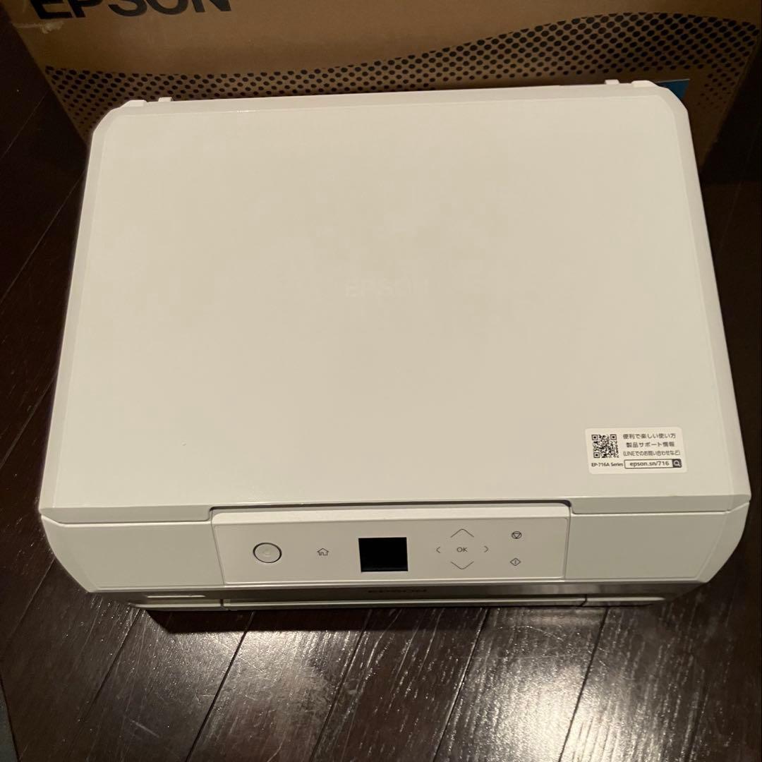 EPSON EP-716A インクジェットプリンター 本体　インク付き