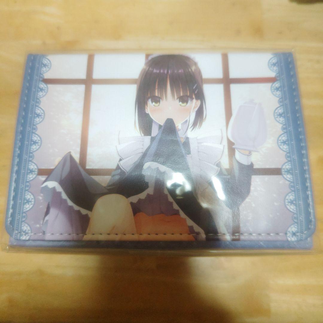 四季ナツメ 喫茶ステラと死神の蝶 合皮製デッキケースW 新品未開封品