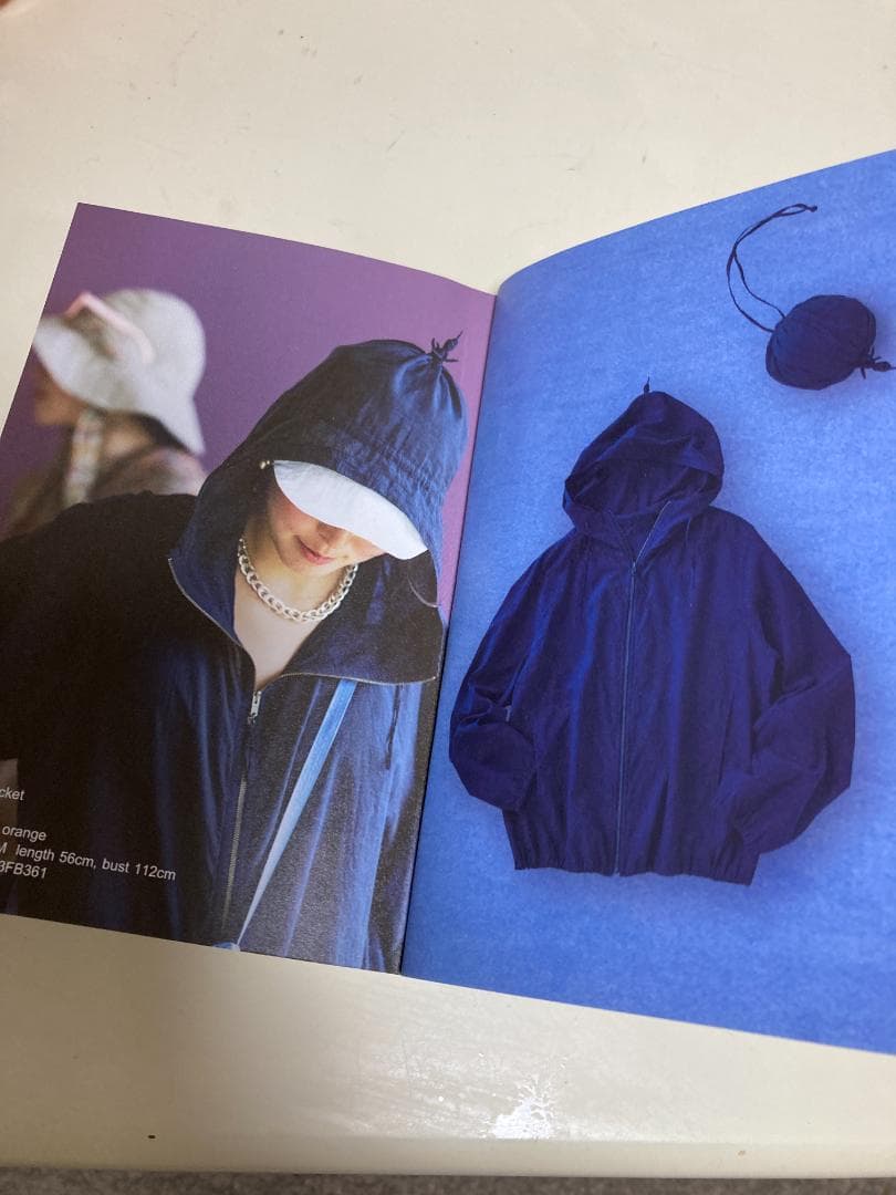 2024ババグーリトラベル ミルコットン薄手のパーカー　ヨーガンレール