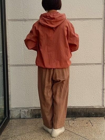 2024ババグーリトラベル ミルコットン薄手のパーカー　ヨーガンレール