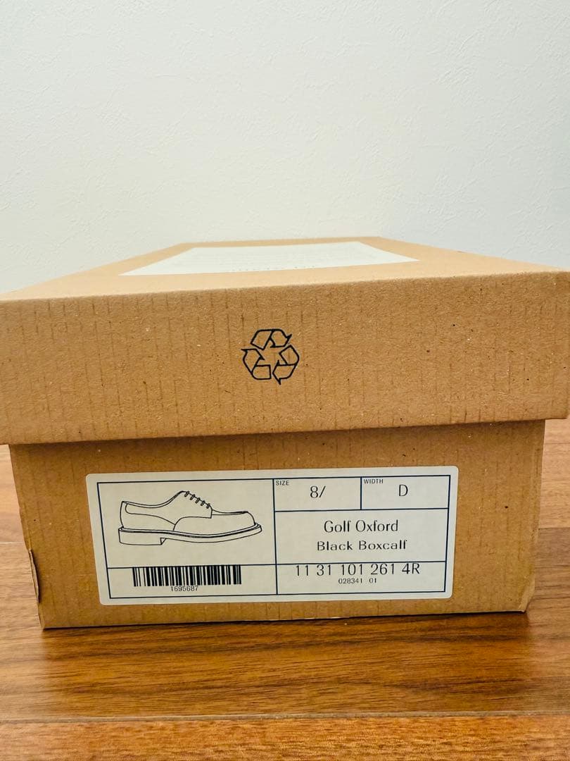 ⚫︎美品⚫︎ JM WESTON golf ゴルフ　トリプルソール　黒 8/D