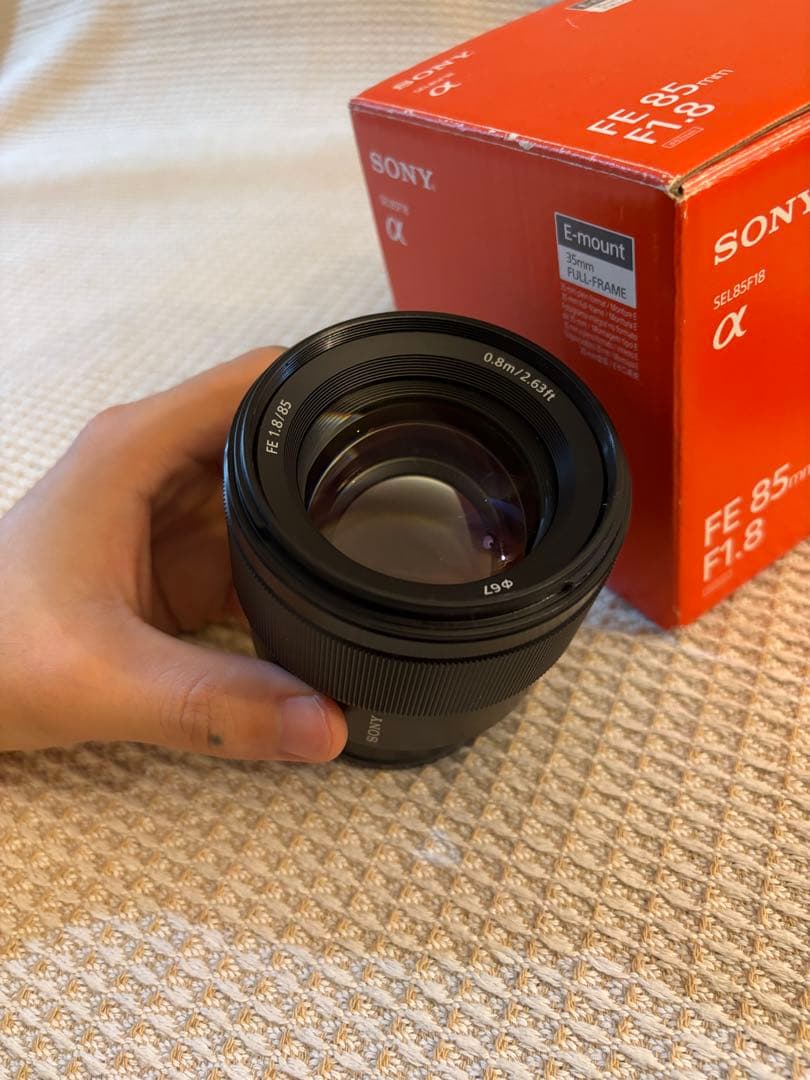 SONY FE 85mm F1.8 レンズ