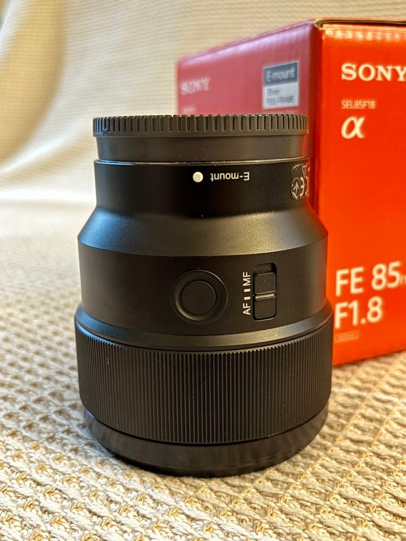 SONY FE 85mm F1.8 レンズ