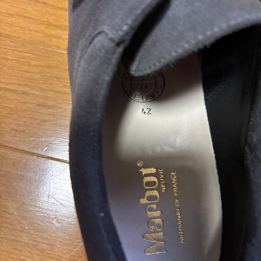 marbot スエードモカシンブーツ